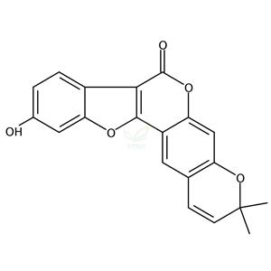 4′′,5′′-去氢异补骨脂定  4′′,5′′-dehydroisopsoralidin 