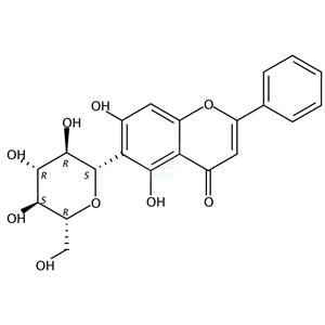 白杨素6-C-葡萄糖苷  Chrysin 6-C-glucoside  28368-57-2