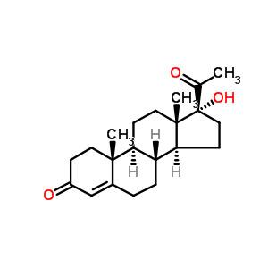 17α-羟基黄体酮 中间体 68-96-2