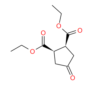 diethyl (1R,2S)-4-oxocyclopentane-1,2-dicarboxylate
