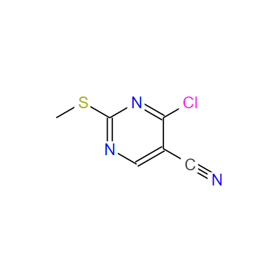 4-氯-2-甲硫基嘧啶-5-腈,4-Chloro-2-(methylthio)pyrimidine-5-carbonitrile
