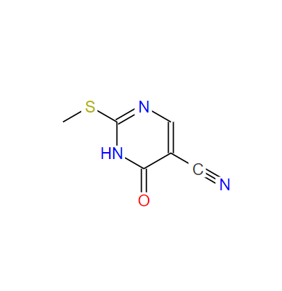 4-羟基-2-甲硫基嘧啶-5-腈,4-Hydroxy-2-(methylthio)pyrimidine-5-carbonitrile