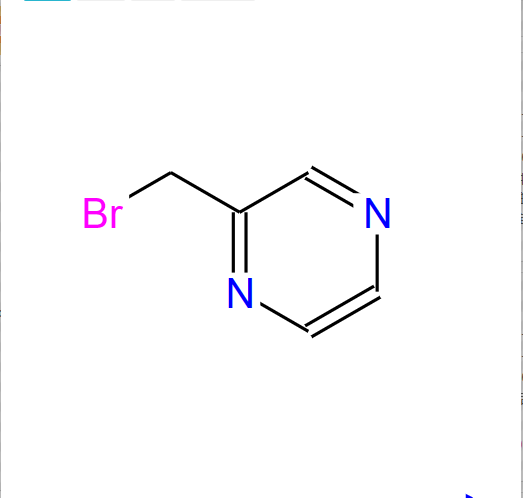 2-溴甲基吡嗪,Pyrazine, (bromomethyl)- (9CI)