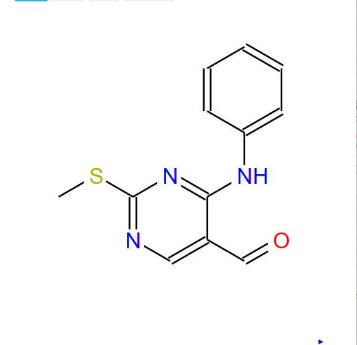 2-甲基硫烷基-4-苯基氨基-嘧啶-5-甲醛,2-METHYLSULFANYL-4-PHENYLAMINO-PYRIMIDINE-5-CARBALDEHYDE