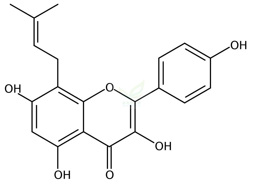 8-异戊烯基山柰酚,8-Prenylkaempferol