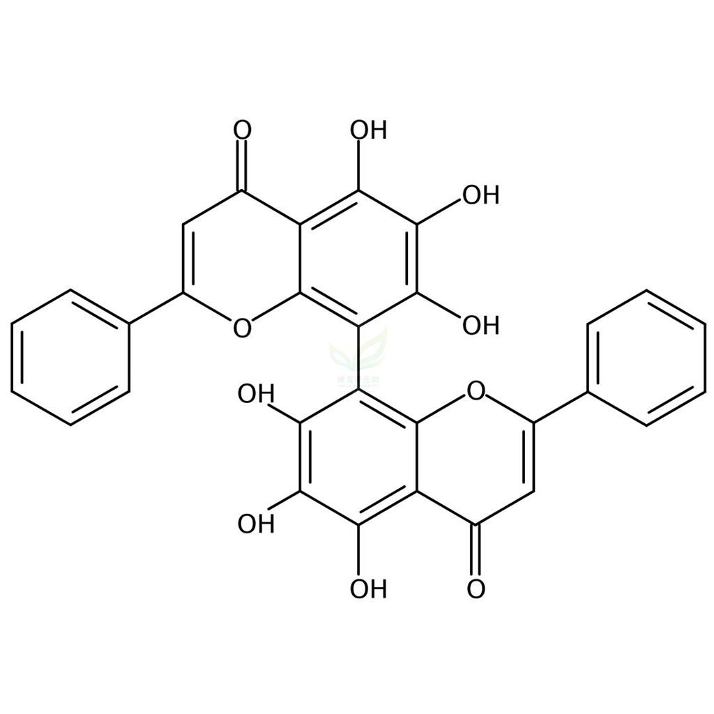 8,8′′-二黄芩素,8,8′′-Bibaicalein