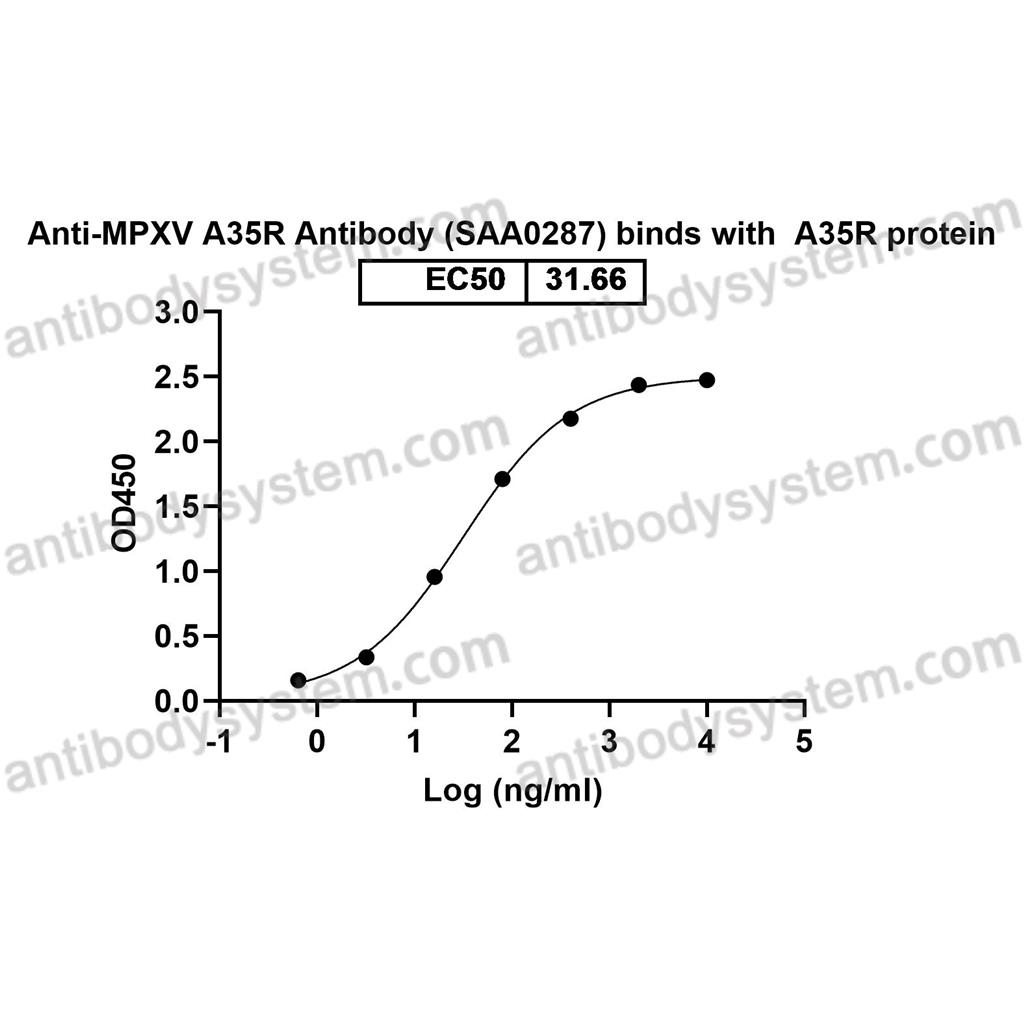 抗体：Monkeypox virus/MPXV A35R Antibody (SAA0287) RVV13101,A35R