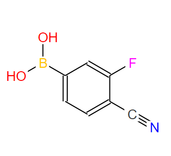 4-氰基-3-氟苯硼酸,4-Cyano-3-fluorophenylboronicAcid