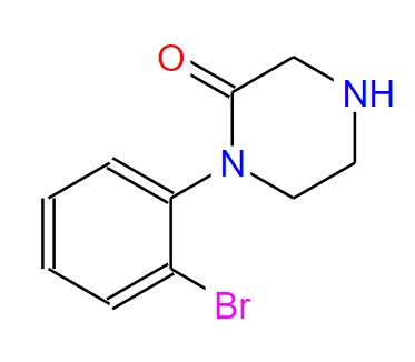 1-(2-溴苯基)-2-哌嗪酮,1-(2-BROMO-PHENYL)-PIPERAZIN-2-ONE