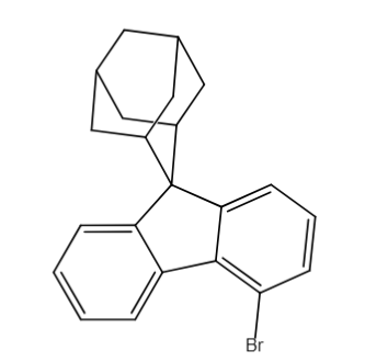4-溴螺(9H-芴-9,2′-金刚烷),4-Bromospiro[9H-fluorene-9,2′-tricyclo[3.3.1.13,7]decane]