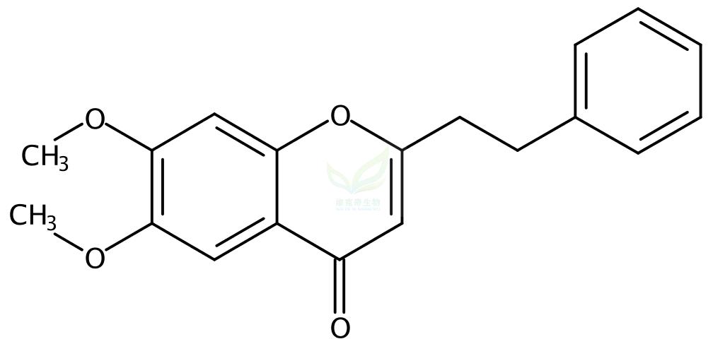 6,7-二甲氧基-2-（苯基乙基）色酮,6,7-Dimethoxy-2-phenethylchromone