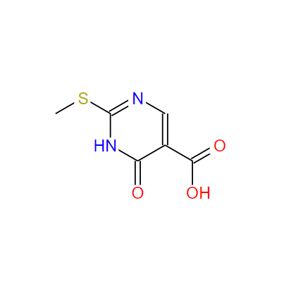4-羟基-2-(甲硫基)嘧啶-5-羧酸,4-Hydroxy-2-(methylthio)pyrimidine-5-carboxylic acid
