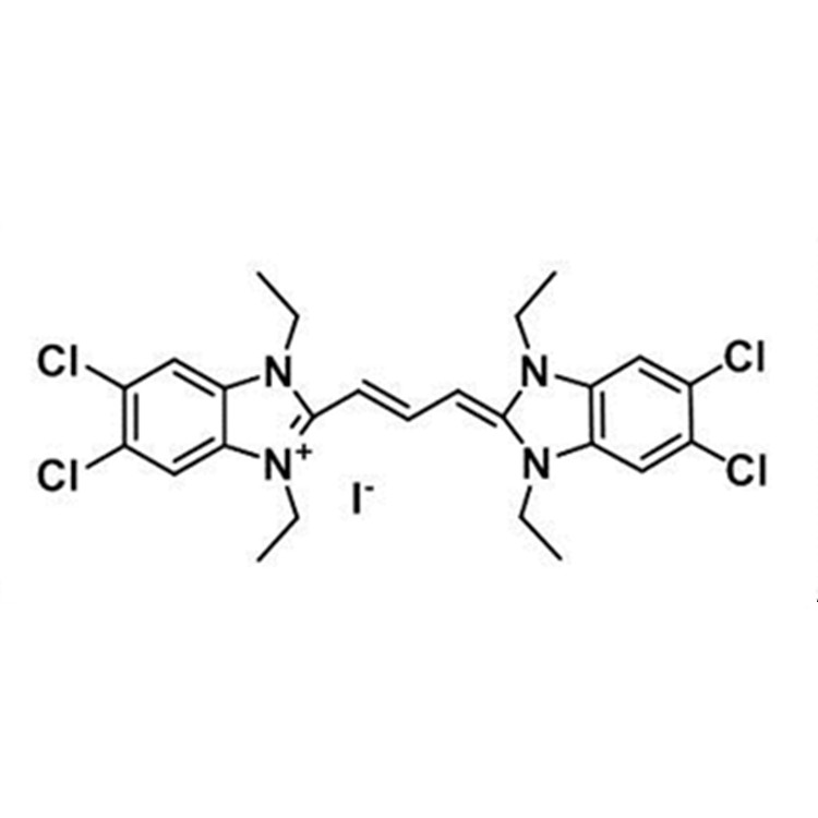 JC-1(线粒体膜电位探针),5,5',6,6'-Tetrachloro-1,1',3,3'-tetraethylbenzimidazolylcarbocyanine iodide