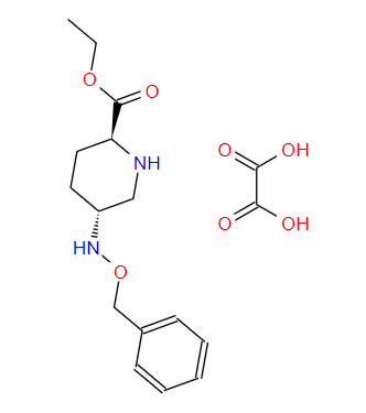 (2S,5R)-苯氧胺基哌啶-2-甲酸乙酯草酸盐,(2S,5R)-Methyl-5-[(benzyloxy)amino]piperidine-2-carboxylateethanedioate(1:1)