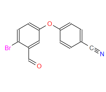 4-(4-溴-3-甲酰基苯氧基)苯甲腈,4-(4-Bromo-3-formylphenoxy)benzonitrile