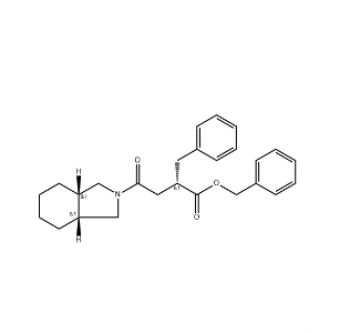 米格列奈苄基酯,2H-Isoindole-2-butanoic acid, octahydro-γ-oxo-α-(phenylmethyl)-, phenylmethyl ester, (αS,3aR,7aS)-