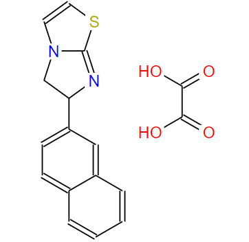 5,6-二氢-6-(2-萘基) 咪唑并[2,1-b]噻唑草酸盐,6-naphthalen-2-yl-5,6-dihydroimidazo[2,1-b][1,3]thiazole,oxalicacid