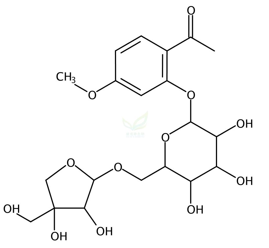 丹皮酚新苷,Apiopaeonoside