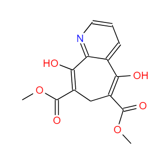 5,9-二羟基-7H-环庚[b]吡啶-6,8-二羧酸二甲酯,dimethyl 5,9-dihydroxy-7H-cyclohepta[b]pyridine-6,8-dicarboxylate