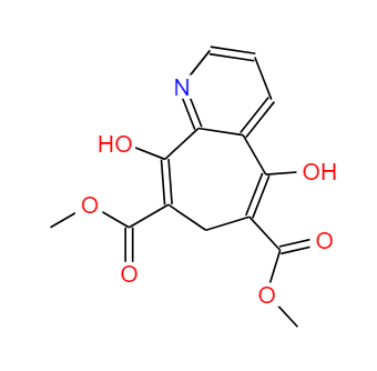 5,9-二羥基-7H-環(huán)庚[b]吡啶-6,8-二羧酸二甲酯,dimethyl 5,9-dihydroxy-7H-cyclohepta[b]pyridine-6,8-dicarboxylate