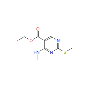 4-甲胺基-2-甲硫基-5-嘧啶甲酸乙酯