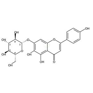 野黄芩素-7-O-葡萄糖苷   26046-94-6