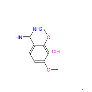 2,4-二甲氧基苯甲酰胺盐酸盐,2,4-DIMETHOXY-BENZAMIDINE HCL