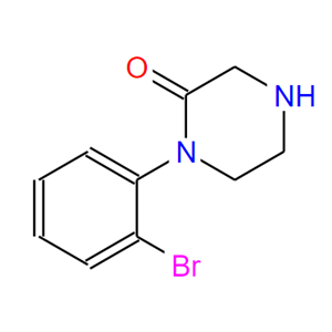 1-(2-溴苯基)-2-哌嗪酮,1-(2-BROMO-PHENYL)-PIPERAZIN-2-ONE