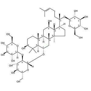 20-葡萄糖人参皂苷R,20-O-Glucoginsenoside Rf