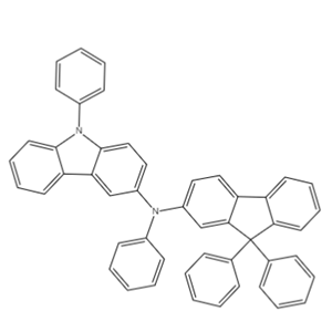 N-(9,9-二苯基-9H-芴-2-基)-N,9-二苯基-9H-咔唑-3-胺,N-(9,9-Diphenyl-9H-fluoren-2-yl)-N,9-diphenyl-9H-carbazol-3-amine