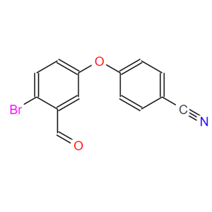 4-(4-溴-3-甲酰基苯氧基)苯甲腈