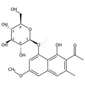 决明酮-8-O-β-D-葡萄糖苷  64032-49-1 