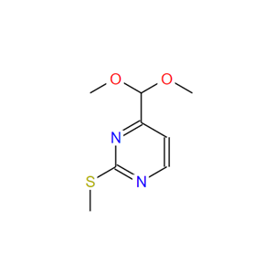 4-(二甲氧甲基)-2-甲硫基嘧啶,4-(Dimethoxymethyl)-2-(methylthio)-pyrimidine