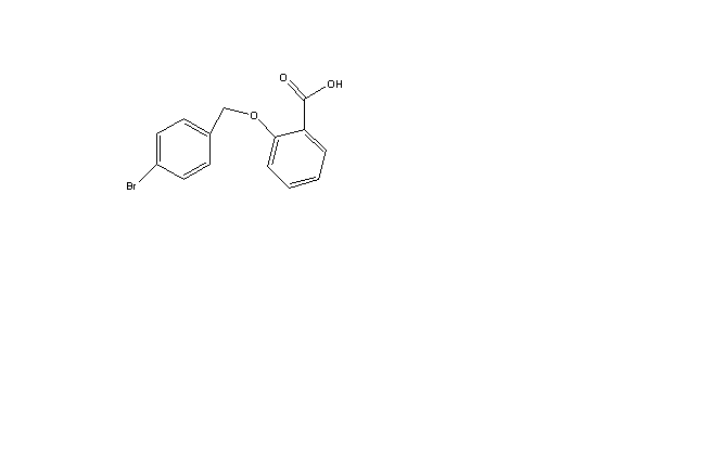 2-(4-溴苄基)氧基苯甲酸,Benzoic acid, 2-[(4-broMophenyl)Methoxy]-