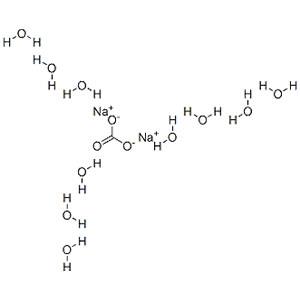 结晶碳酸钠,Sodium carbonate