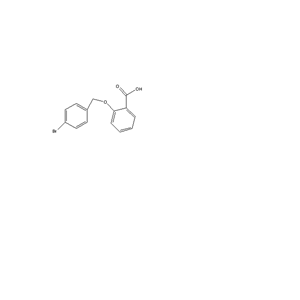 2-(4-溴苄基)氧基苯甲酸,Benzoic acid, 2-[(4-broMophenyl)Methoxy]-