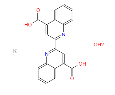 2,2'-联喹啉-4,4'-二甲酸二钾盐三水物,Potassium [2,2'-biquinoline]-4,4'-dicarboxylate trihydrate