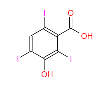 3-羟基-2,4,6-三碘苯甲酸,3-Hydroxy-2,4,6-triiodobenzoicaci