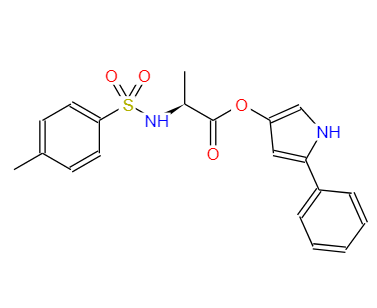 3-（N-对甲苯磺酰基-L-丙氨酰氧基）-5-苯基吡咯,3-(N-tosyl-L-alaninylazy)-5-phenylpyrrole