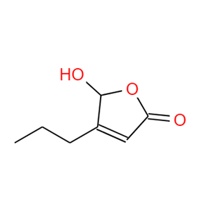 5-羟基-4-丙基-2(5H)-呋喃酮,5-Hydroxy-4-propyl-5H-furan-2-one