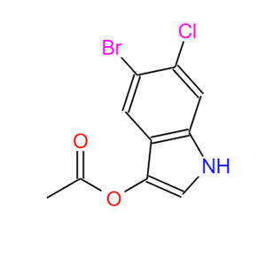 5-溴-6-氯-3-吲哚基乙酸酯,5-Bromo-6-chloro-1H-indol-3-yl acetate