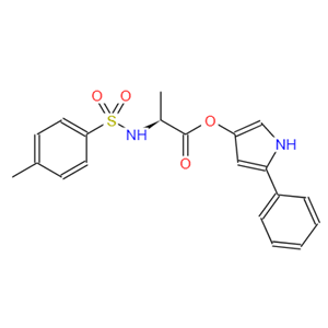 3-（N-对甲苯磺酰基-L-丙氨酰氧基）-5-苯基吡咯,3-(N-tosyl-L-alaninylazy)-5-phenylpyrrole