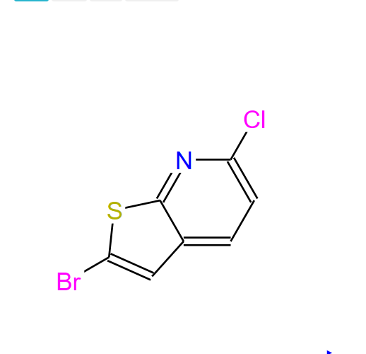 2-溴-6-氯噻吩[2,3-B]吡啶,2-BROMO-6-CHLOROTHIENO[2,3-B]PYRIDINE