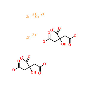 柠檬酸锌,trizinc dicitrate