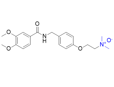 伊托必利杂质02,2-(4-((3,4-dimethoxybenzamido)methyl)phenoxy)-N,N-dimethylethan-1-amine oxide