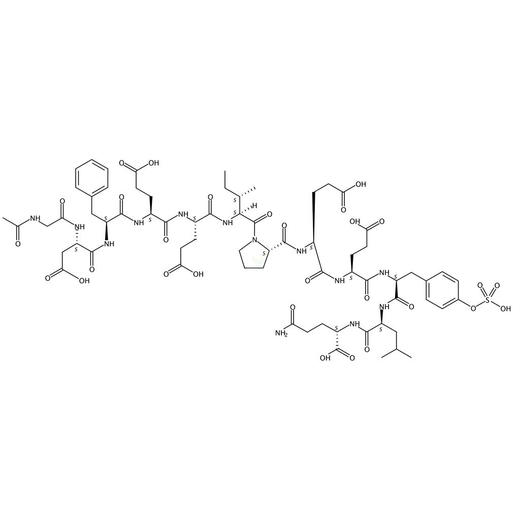 乙酰水蛭素 (54-65)（硫酸化）