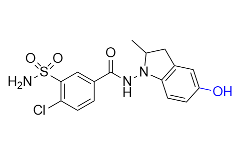 吲达帕胺杂质04,4-chloro-N-(5-hydroxy-2-methylindolin-1-yl)-3-sulfamoylbenzamide
