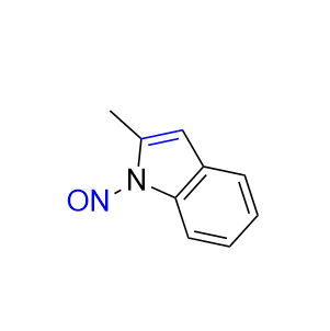 吲达帕胺杂质06,2-methyl-1-nitroso-1H-indole
