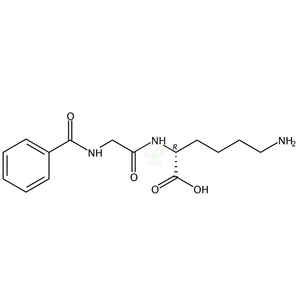 N-Benzoylglycyl-D-lysine