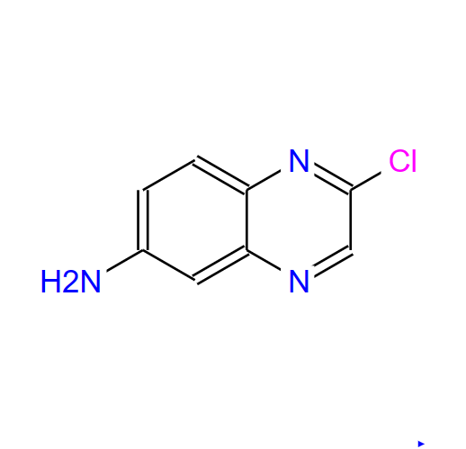 2-氯喹喔啉-6-胺,6-Quinoxalinamine, 2-chloro-